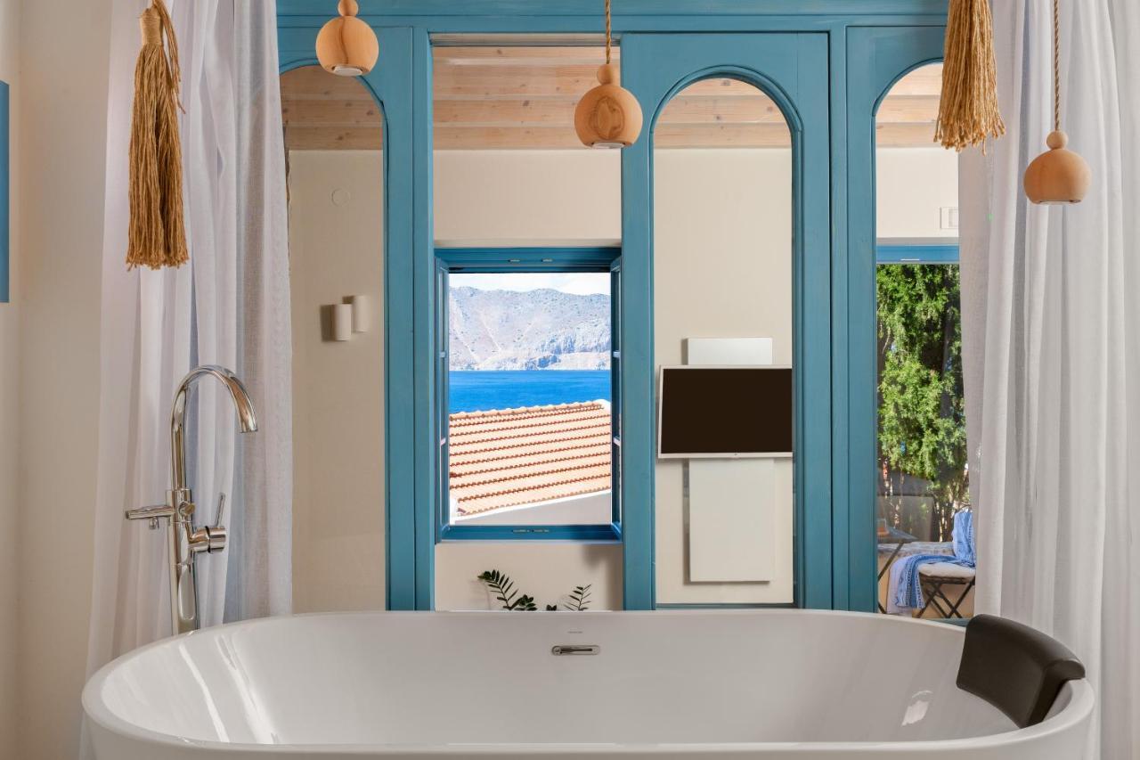 Ferienwohnung Cedrus Blue Symi Exterior foto