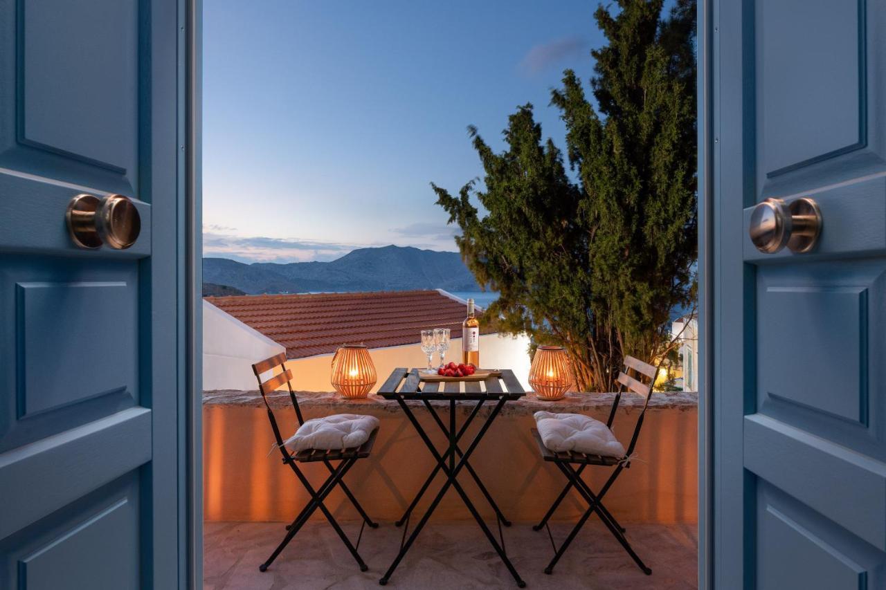 Ferienwohnung Cedrus Blue Symi Exterior foto