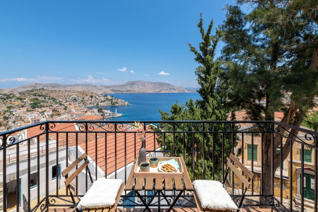 Ferienwohnung Cedrus Blue Symi Exterior foto