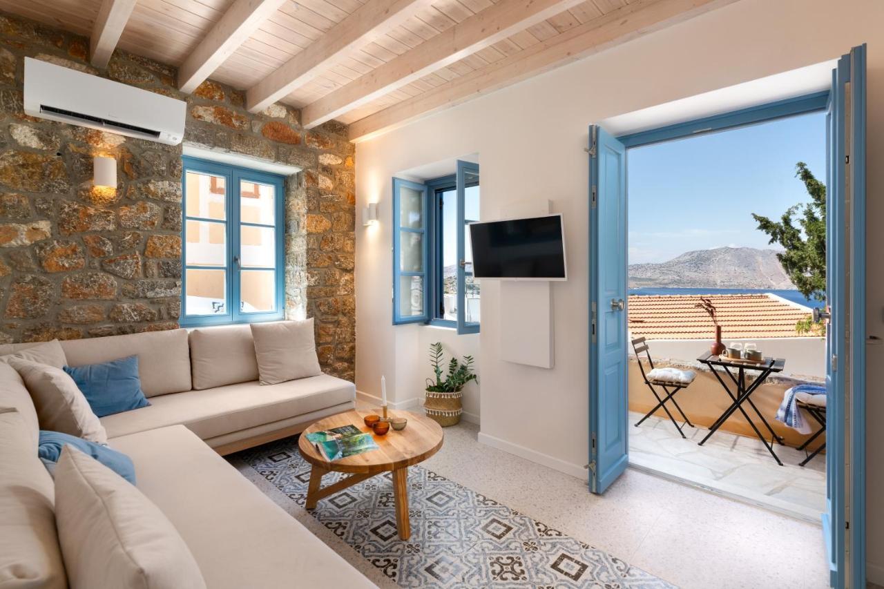 Ferienwohnung Cedrus Blue Symi Exterior foto