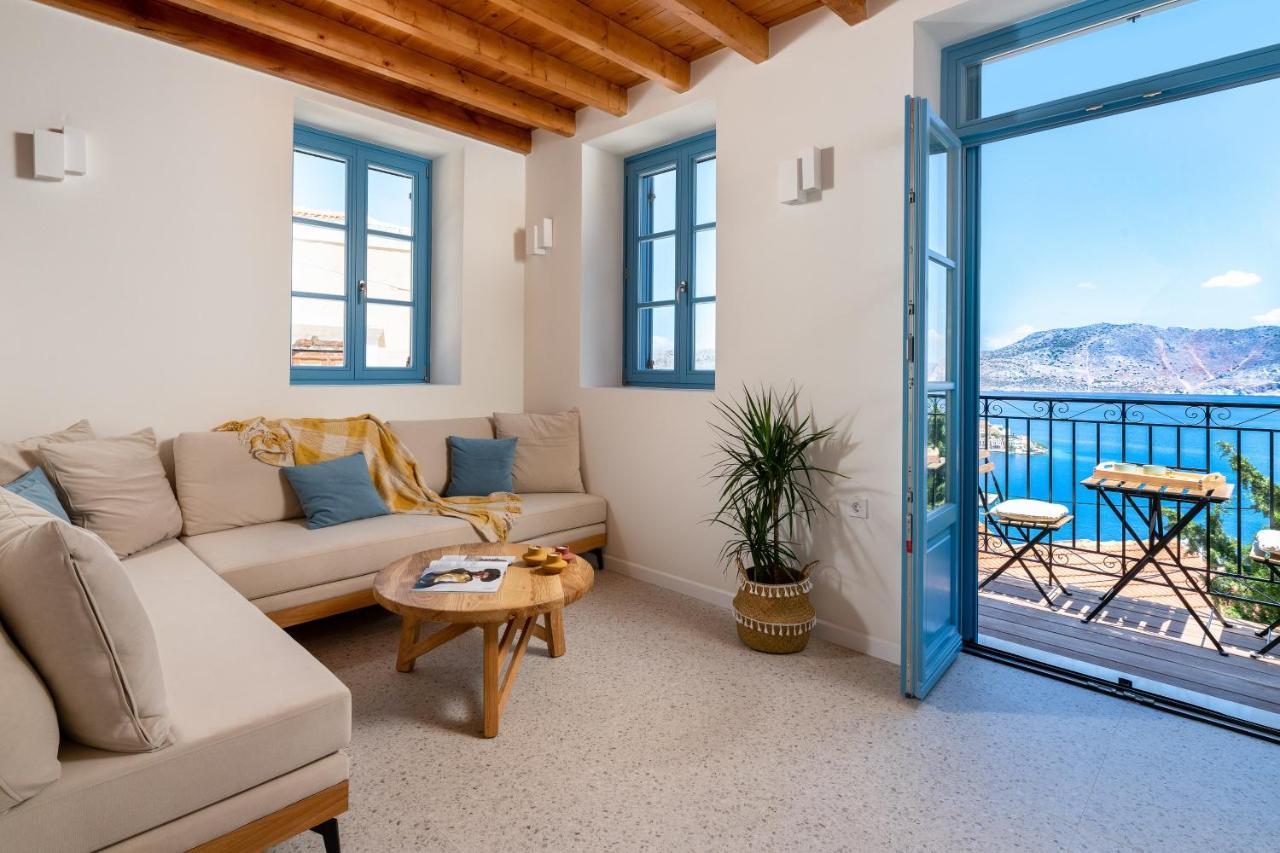 Ferienwohnung Cedrus Blue Symi Exterior foto