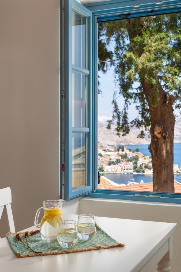Ferienwohnung Cedrus Blue Symi Exterior foto