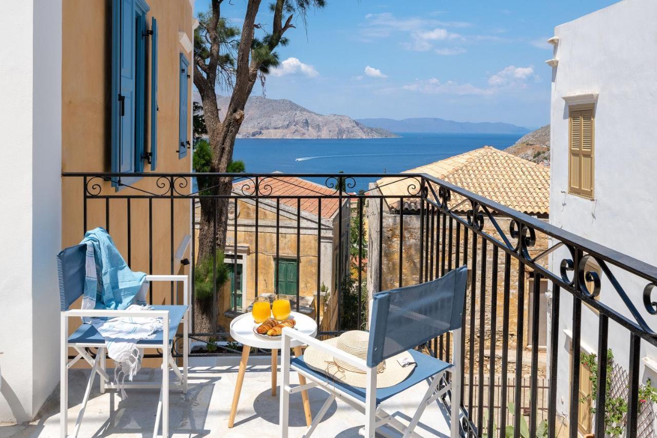 Ferienwohnung Cedrus Blue Symi Exterior foto
