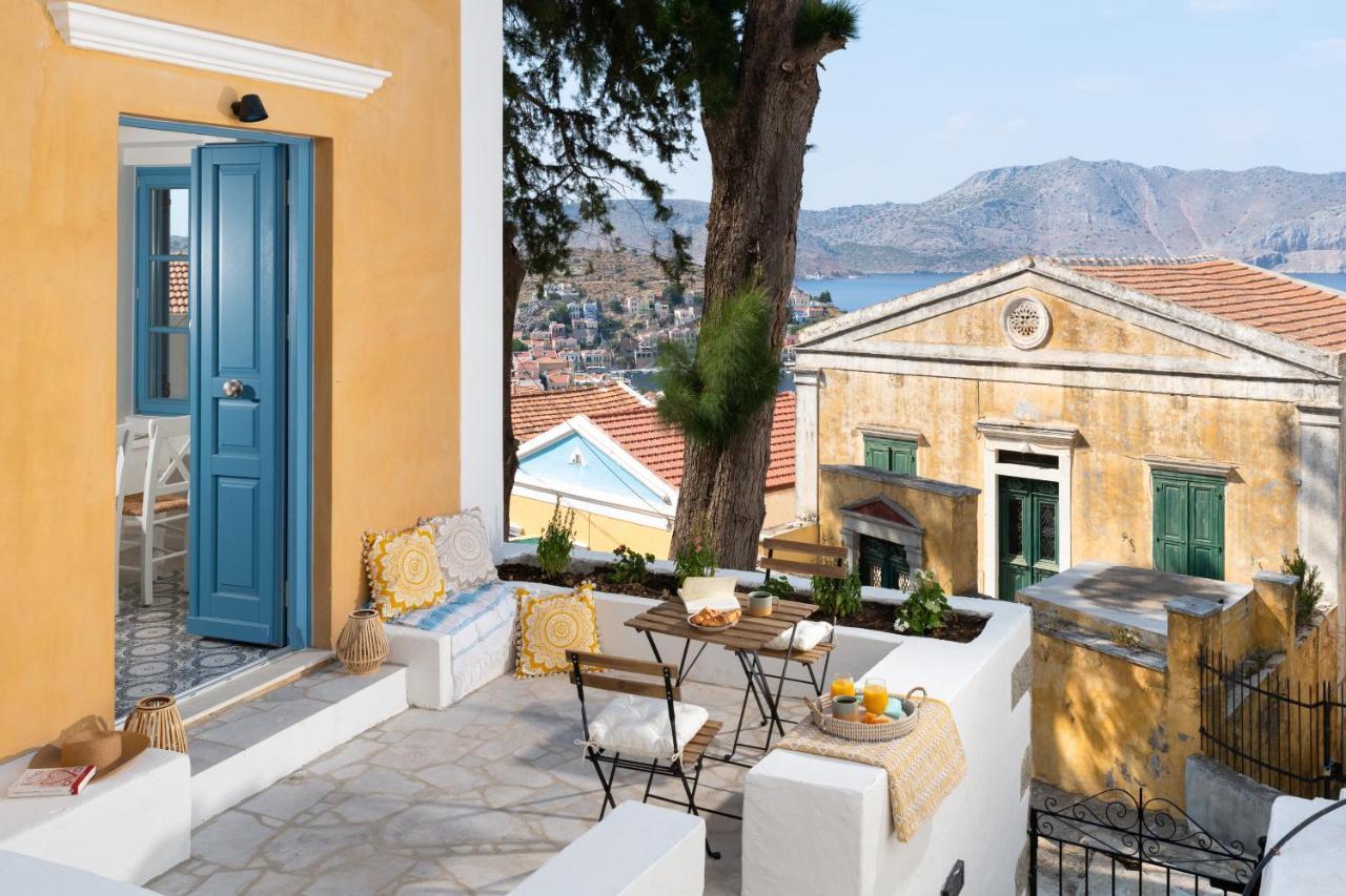 Ferienwohnung Cedrus Blue Symi Exterior foto