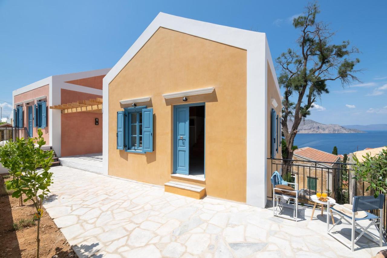 Ferienwohnung Cedrus Blue Symi Exterior foto