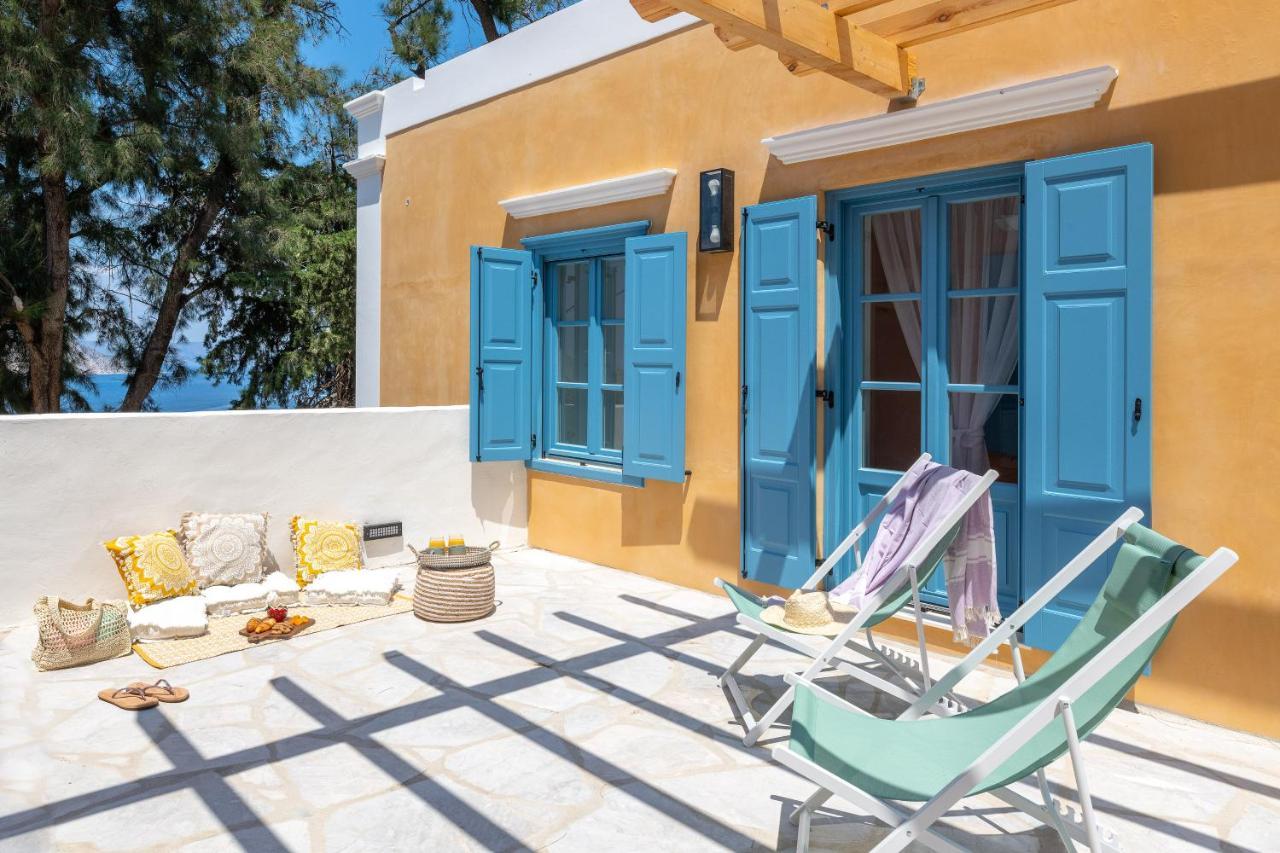 Ferienwohnung Cedrus Blue Symi Exterior foto